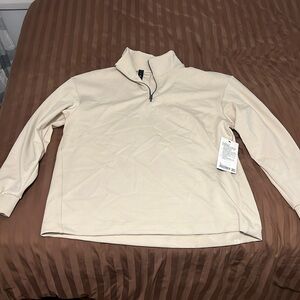 Lululemon Mens Softstreme Oversized Fit Half Zip Sweater